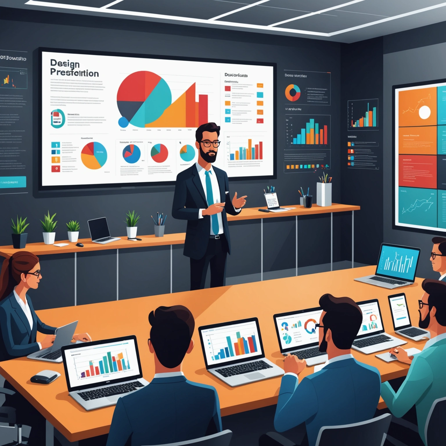 Дизайн контента: презентации генерация – ключ к эффективному мультимедийному выступлению